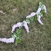 Faux Purple Wisteria Hanging Flowers For Wedding Decor And Event Arrangements Ceiling