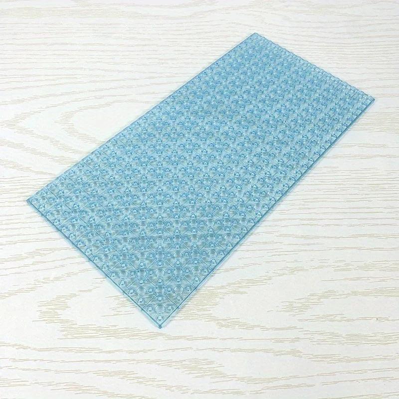 Double-Sided Baseplate 16x32 Dots Transparent Figures Clear Base Plate Building Blocks City Construction Bricks Toys