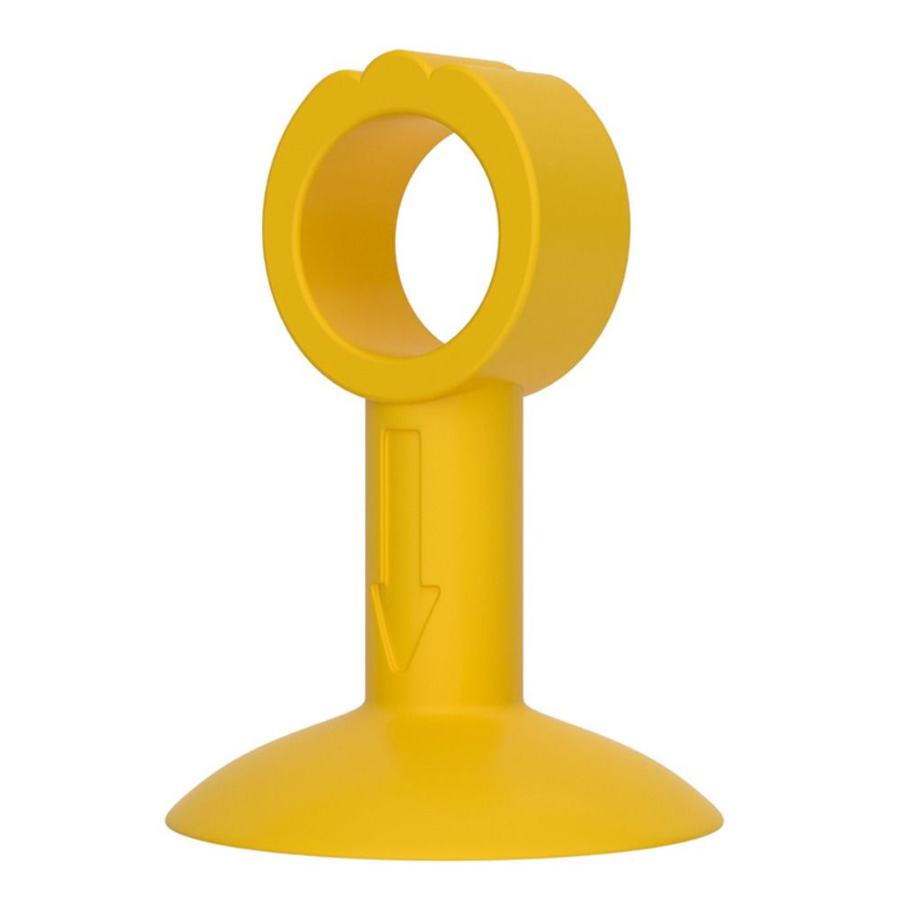 3cps Silicone Door Stoppers Anti-Collision Door Handle Cover Door Handle Bumper  Protecting Wall