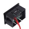 DC 2 Wires 4.5-30V Mini LED Digital Display Voltmeter Volt Voltage Panel Meter About 200ms/time 3 0.36" LED Tube
