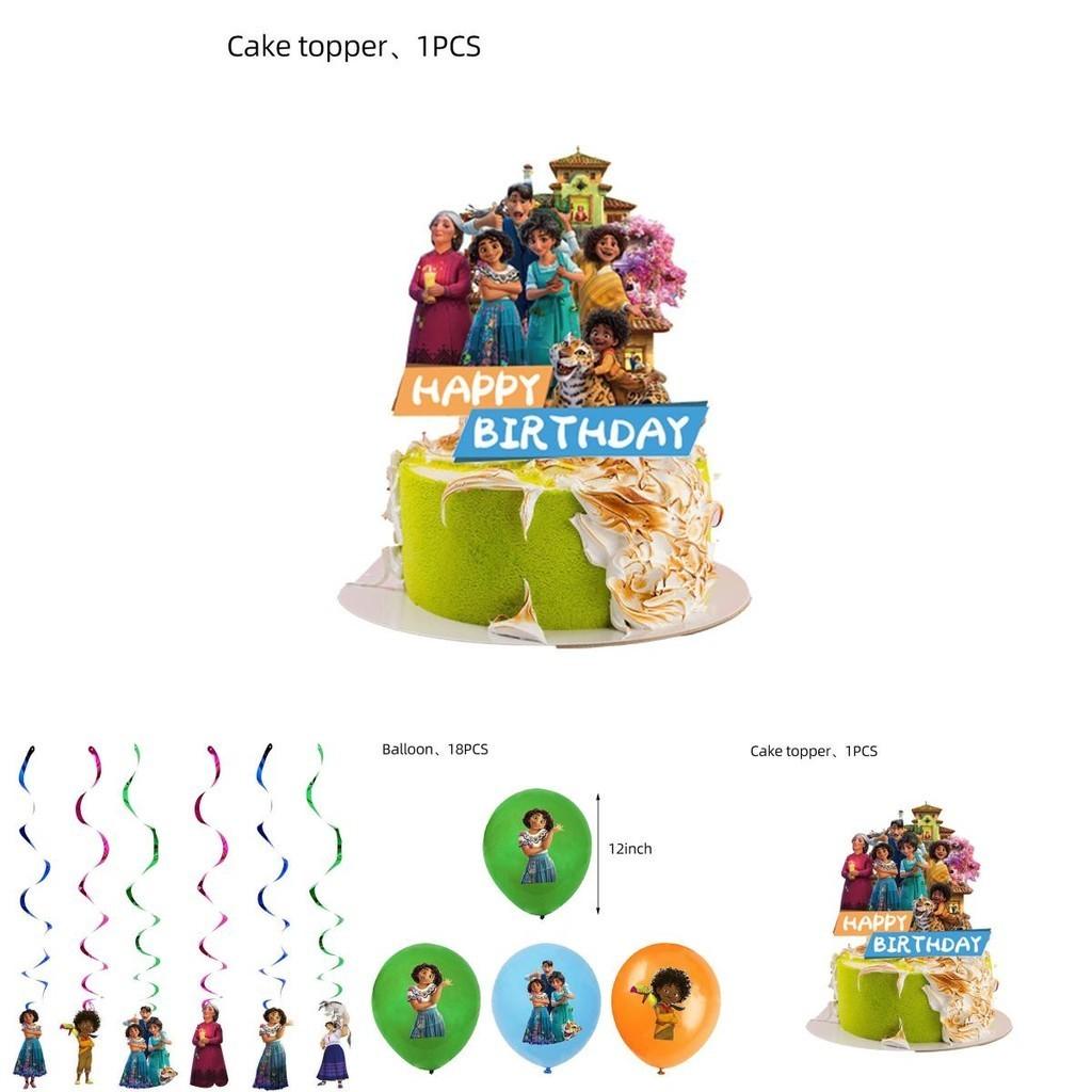 Set Vibrante de Decoraciones para Fiesta Encanto - ¡Haz que el Cumpleaños de tu Hijo Sea Inolvidable!