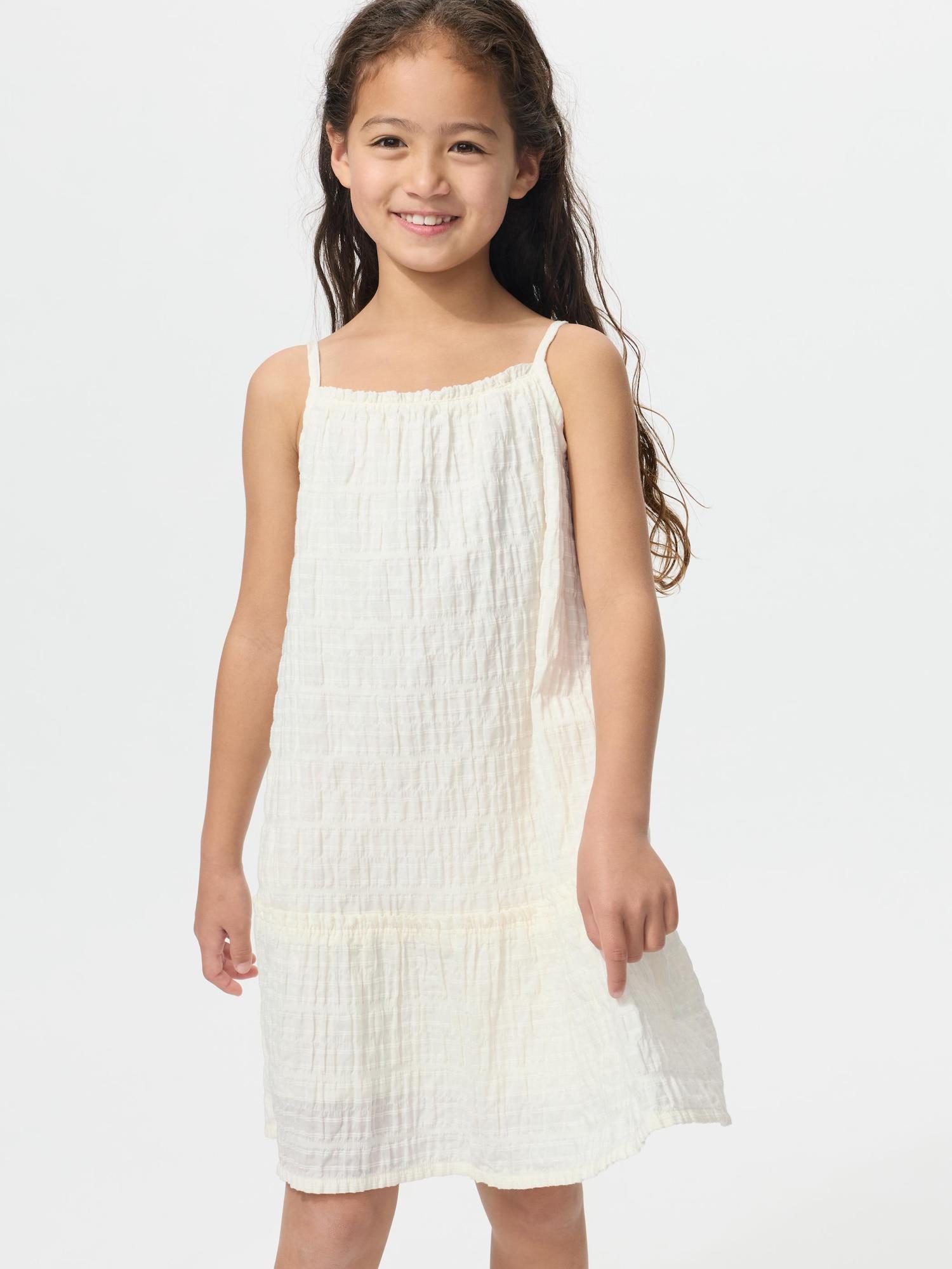 

Платье-комбинезон для девочек Uniqlo Japan 01 OFF WHITE/100