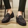 Fashion Hot Sale for Men Breathable Casual Shoes Men's Genuine Leather Loafers Fashion Summer Flats Breathable Moccasins Business Shoes