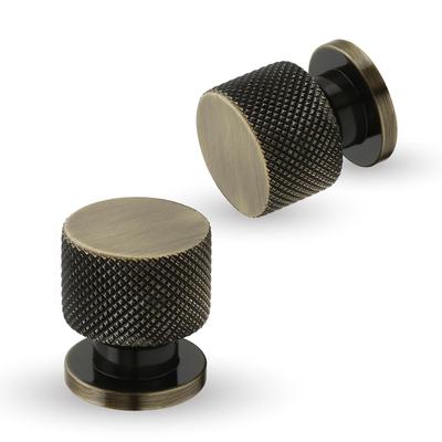 Piece Knobs for Cabinets– Modern Aluminum Drawer Knob for Kitchen, Wardrobe, Cupboard, and Home Furniture (Antique Finish)