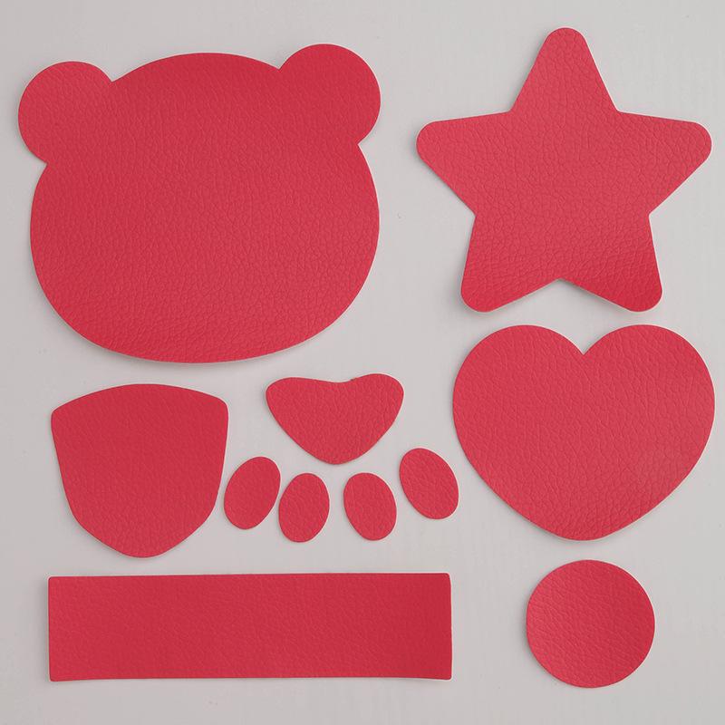 Selbstklebender Bär Kunstleder Reparaturflicken für Sofa- oder Zigarettenbrand-Schäden