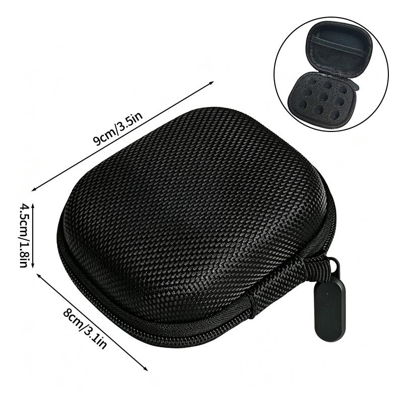 3ml 9-Slots Insulin Vial Storage Case Peptide Box Travel Protable Peptide Case EVA Vial Storage Bag Essential Oils Carrying Box