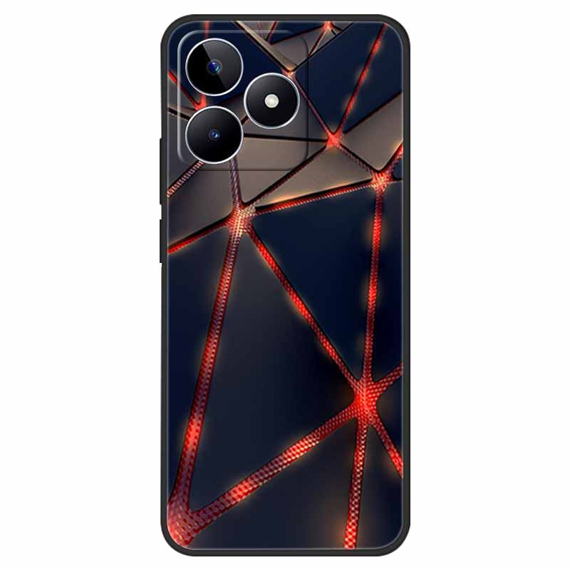 For Realme C53 Case Shockproof Soft silicone TPU Back Cover For OPPO Realme C53 4G Phone Cases Cartoon RealmeC53 C 53 2023