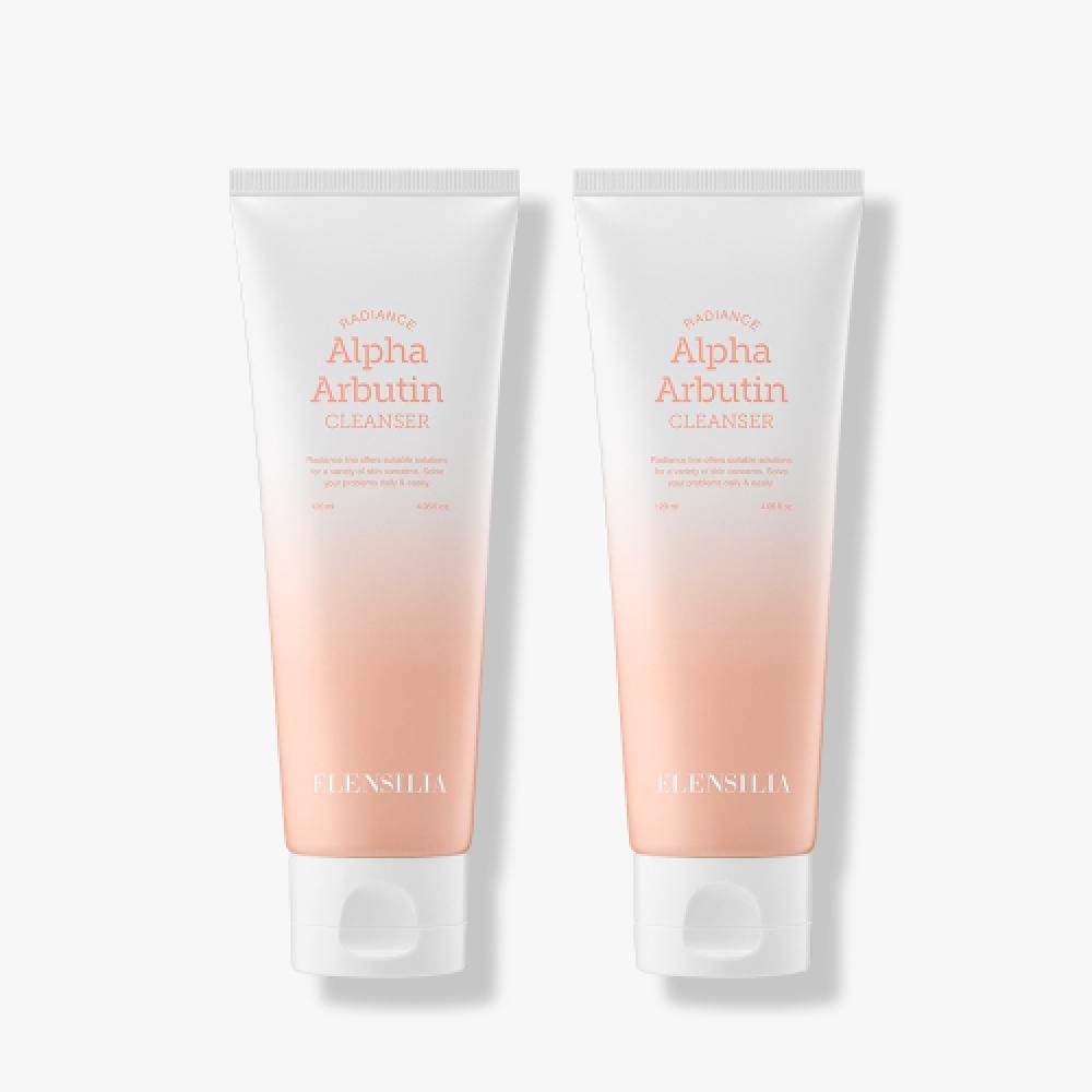 Elensilia Radiance Alpha Arbutin Foam Cleanser 2 Pcs NONE
