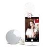 SF02 Rechargeable LED Selfie Light - Cold & Warm, Universal, Round, Enhances Beauty for Live Broadcasts