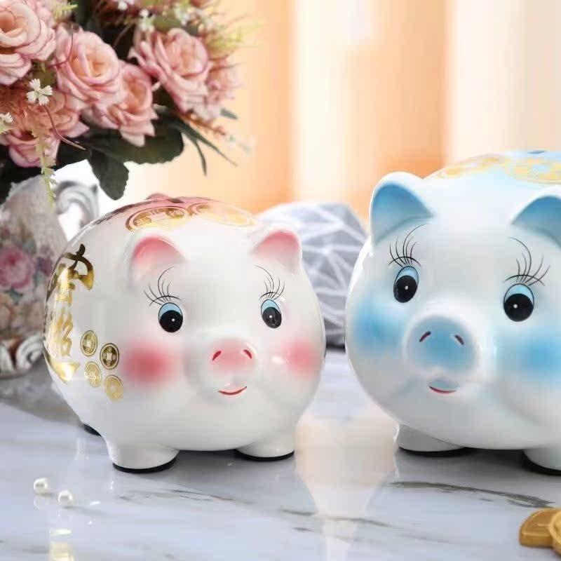 2025 Piggy Bank: In-Only Savings Jar for Kids & Adults