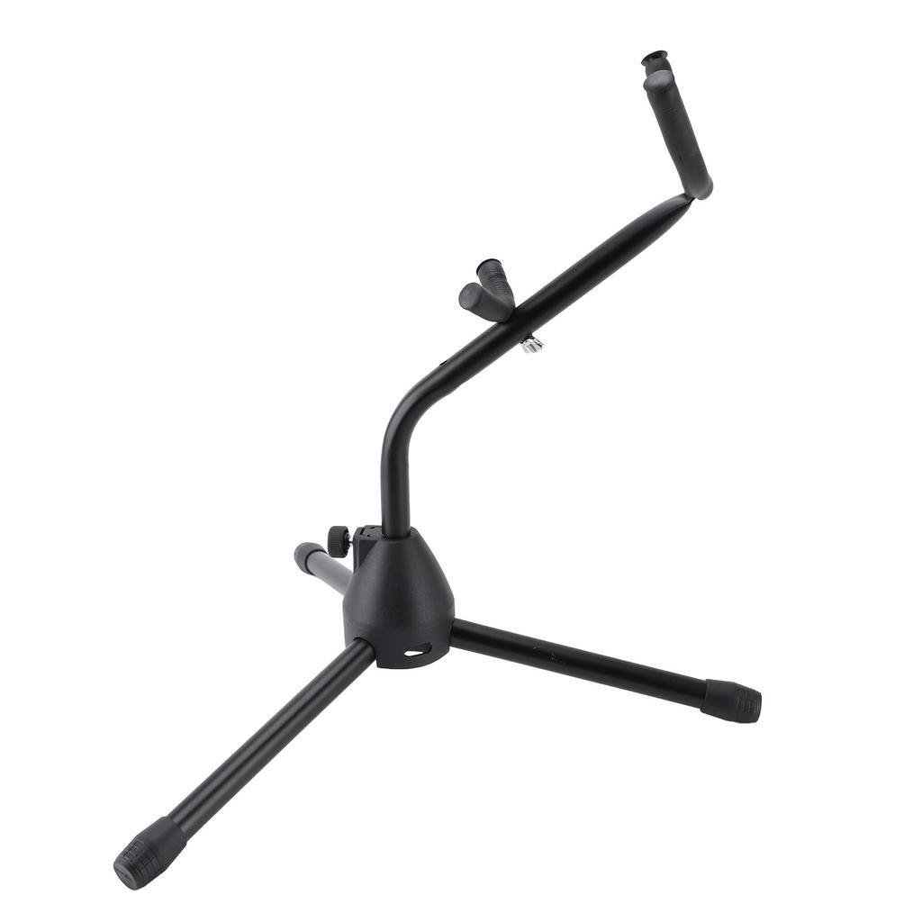 Tenor Saxophone Holder Folding Metal Stable Alto Saxophone Display Stand Rack for Home and Shops