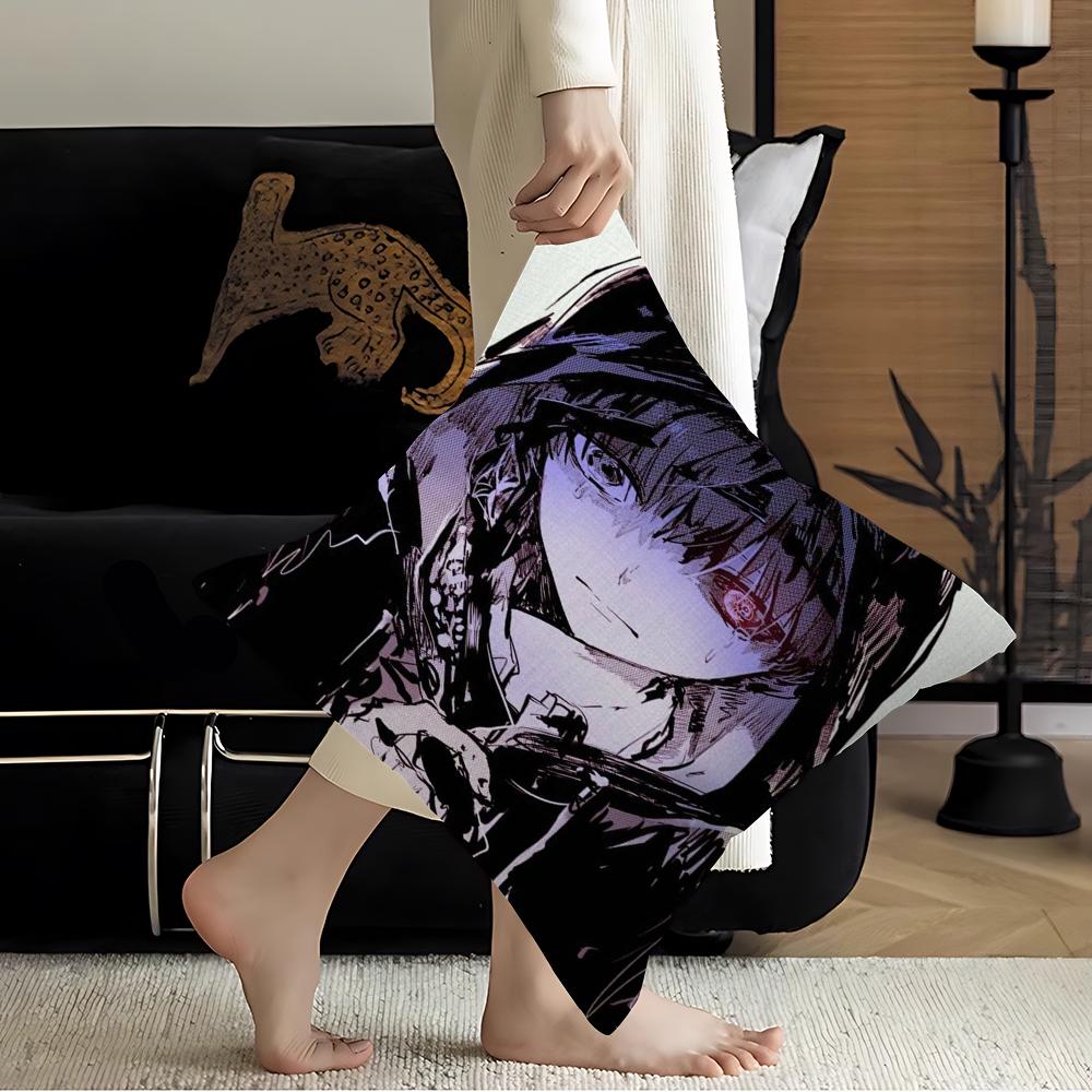 Tokyo Ghoul Stitch Lucky Dragon Pillow Cover Sofa Cushion Cover Home Room Decoration Children Gift