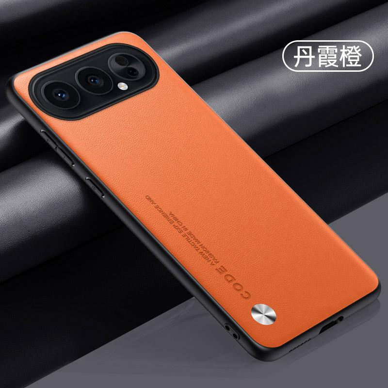 Leather Funda for Honor 500 / 500 Pro Case Cover Fashion Fiber Texture PU-Leather Protection Shockproof Back Capa