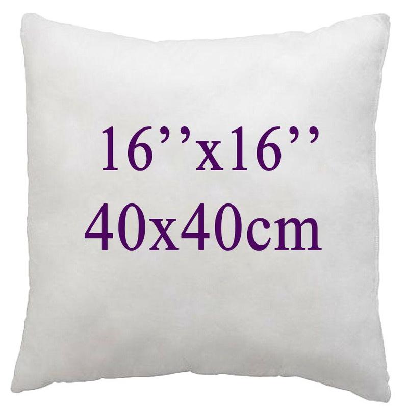 Inner Pads Cushion Inserts Fillers 14" 16" 18" Etc  Hollow Fiber Scatters Inners