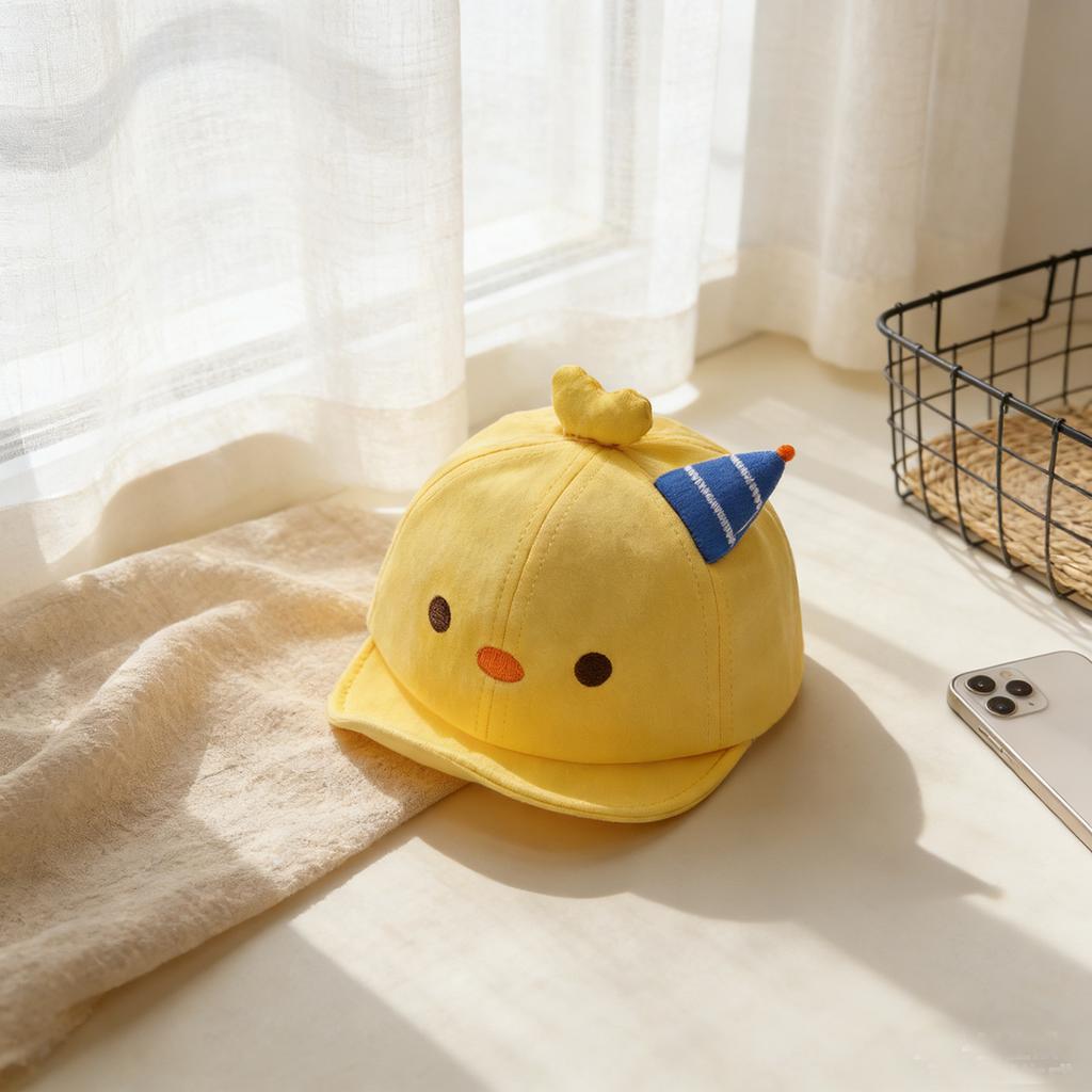 Baby Cap 44-48cm 5-20 Month Spring Summer Thin Kids Boys Girls Cute Cartoon Snapback Cap Infant Sunscreen Baseball Hat