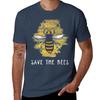 Save The Bees Tee Retro Kids Gift Climate Change Christmas Tshirt Quick Dry Travel Tshirt
