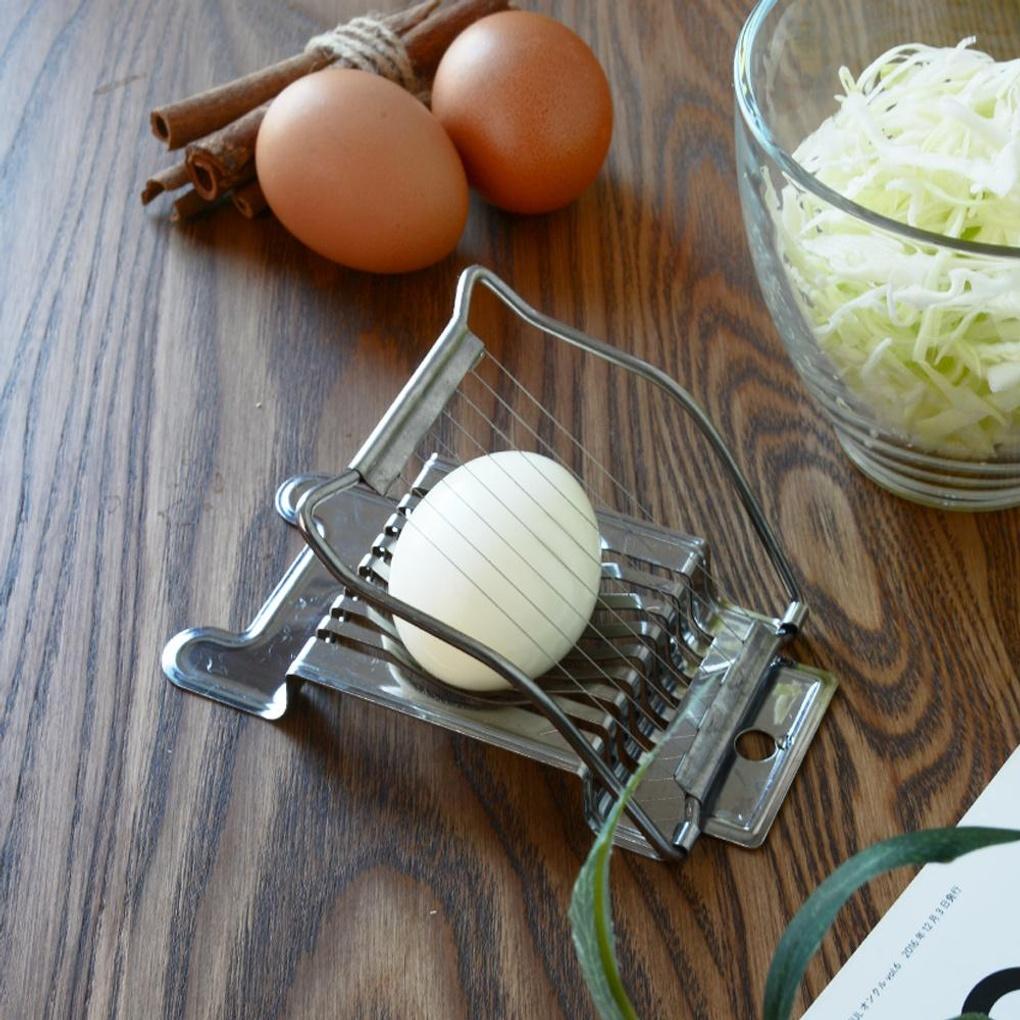 All-Stainless Steel Egg Cutter Slicer