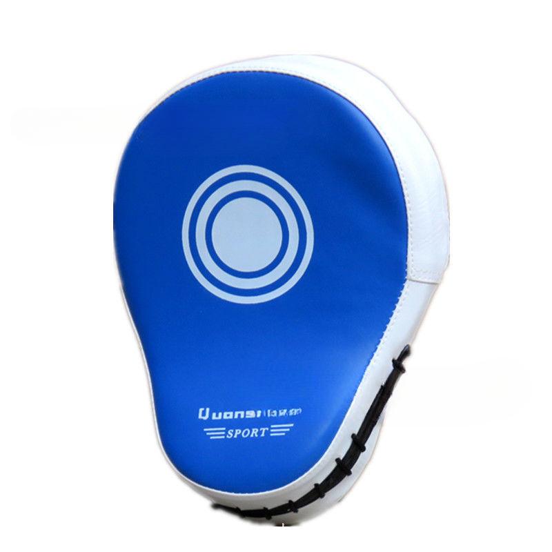 

Изогнутый боксерский мешок, боксерское оборудование, фокусировка, ударная мишень для тхэквондо, муай-тай, каратэ, взрослых, детей, ПУ, тренировочные лапы, накладки синий