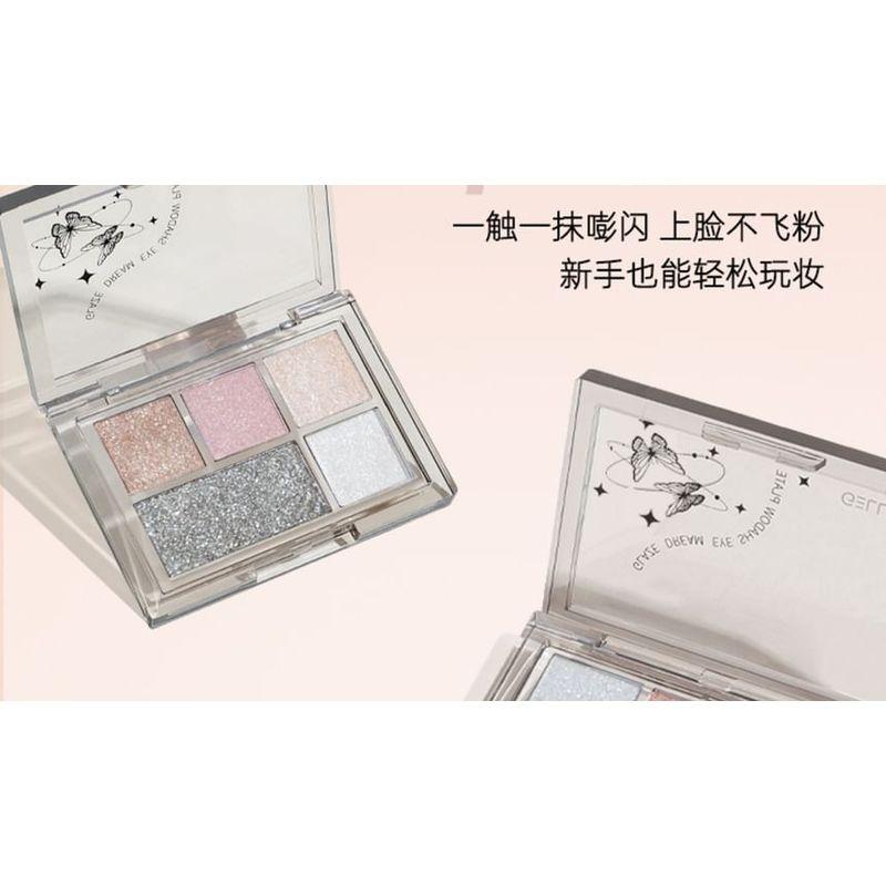 GELLA'S - 5 Colors Glaze Dream Eyeshadow Palette - F01