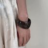 Lightweight Resin Bangle Bracelet Wide Cuff Bracelet Irregular Chunky Wrap Bangle  Gifts
