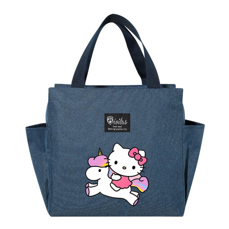 Hello Kitty Insulated Bento Bag - Portable Lunch Box for Picnics & Outings