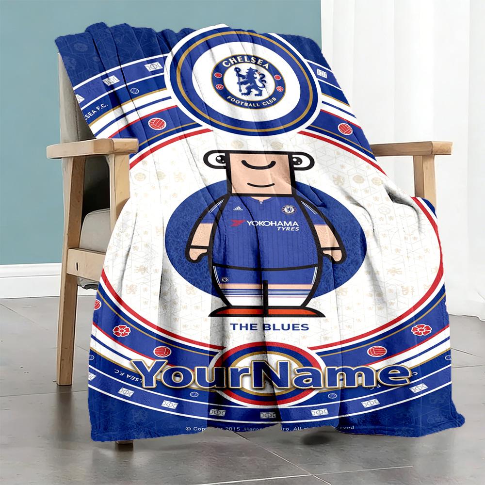 Chelsea Personalized Name Blanket Gift Customizable Blanket Durable Comfort for Sofa Office Chair Chair Livingroom Four Seasons Universal
