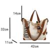 Fashiable Handbag with Letter Printing, Japanese Shoulder Bags, College Style, Large Capacity Suitable for Commuting and Class