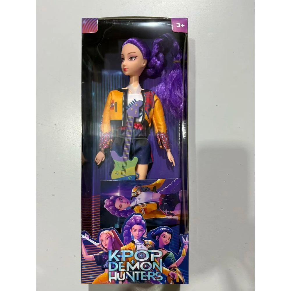 anime K Pop Demon Hunters Group of Witch Hunters High Appearance Glue Doll Girl Heart Decorative Doll Holiday Gifts