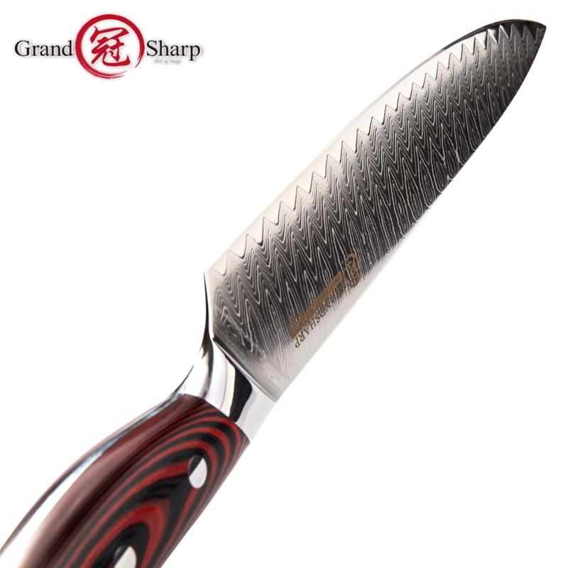 8'' Japanese Kitchen Knives 67 Layers Vg10 Damascus Steel Chef Knife Meat Vegetable Multi Cooking Tools Gift Box GRANDSHARP