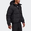 adidas Down Jackets Men's Black Hooded Moderate Other FT2484