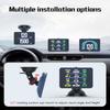 P16 Car Hud Obd2 Lcd Meter Head Up Display Speedometer Kmh,Mph Tachometer Water Temp Fuel Consumption Turbo Pressure