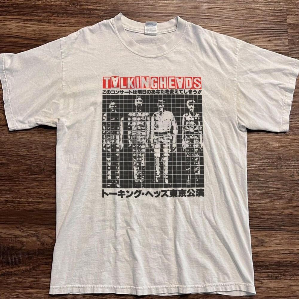 Talking Heads Tshirt Talking Heads Graphic White Unisex Tshirt S5XL KH14855 Unisex T-Shirt XXXL