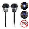Lampă LED Solară de Exterior Anti-Țânțari cu Șoc Electric - Capcană și Repelent pentru Insecte pentru Casă, Fermă sau Curte.