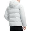 Fila 2023 Winter New Basic Casual Comfortable Warm Hooded Jacket Men Jacket Phantom-Gray F11M342908F-GY