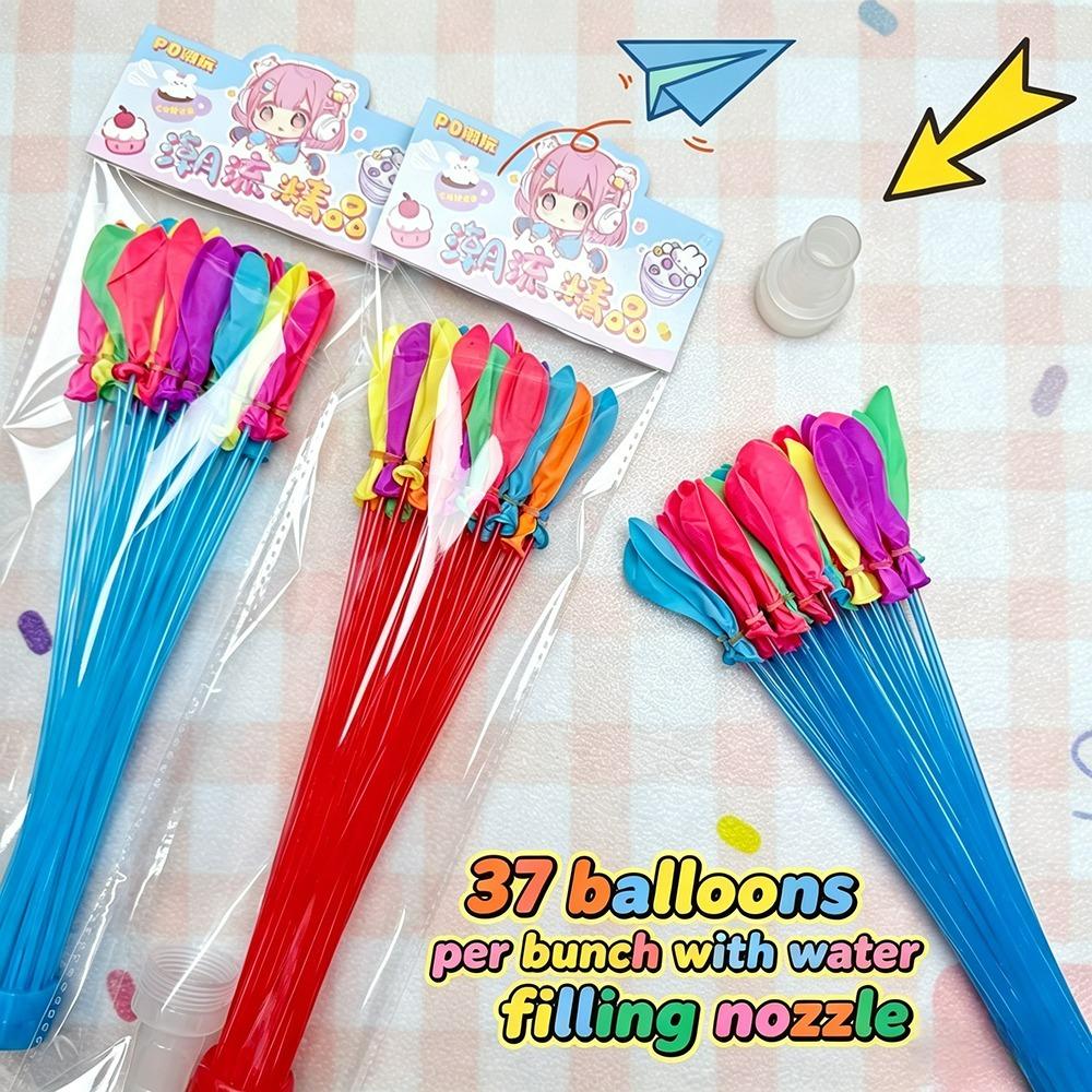 Fast Fill Water Balloons, Self-tying Summer Water Bombs, Fun Birthday Party Toy Games, Outdoor Water Fight Toys For Kids Adults