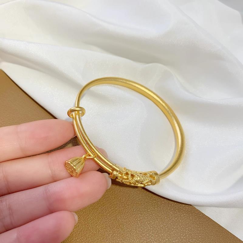 Carp Lotus Push-pull Bracelet for Women, Light Luxury and High-end Bracelet Accessories One Size(16-22CM)