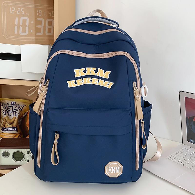 School bag children elementary school students girls junior high school students alphabet backpack college students