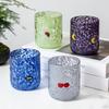 Color Dot Crystal Drinking Glass
