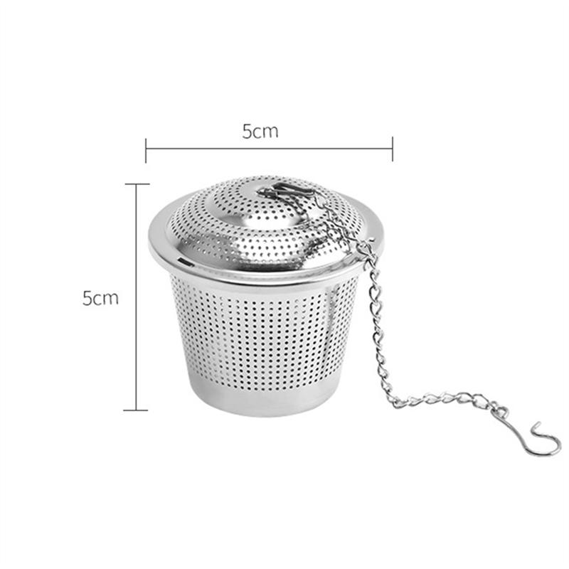 Multi Style Tea Infuser For Spice Fine Mesh Coffee Herbal Filter Kitchen Soup Seasoning Ball Tea Strainer Teaware Accessories