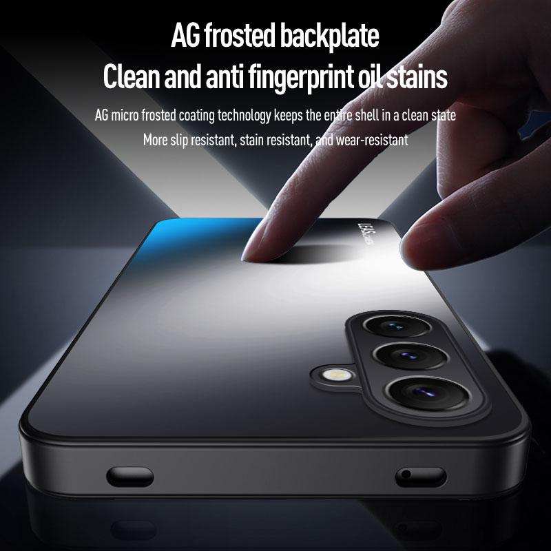 Frosted Matte Phone Case for Samsung S26 Ultra S25 Edge S24 S23 FE S22 S21 Plus A57 A37 A17 A07 A56 A36 Protection Hard Cover