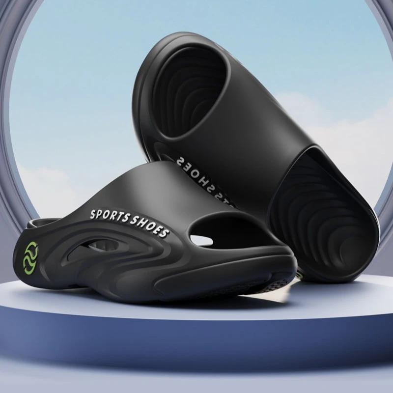 Fashion Sabot Male Slipper Height Soft Platform Slides Casual Cheap Shoes Liquidation Elegant 2025 Style Fun Mascullino Trend Men's Shoe