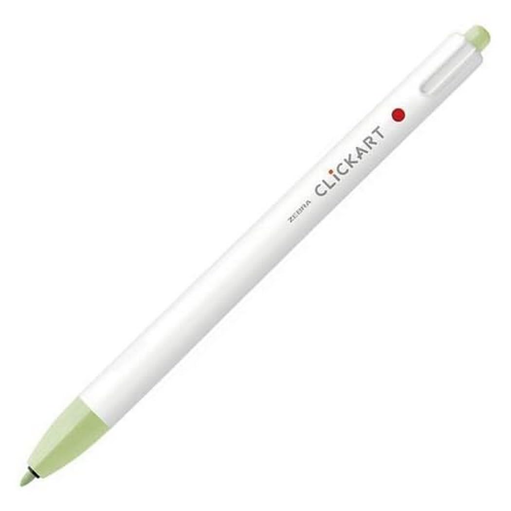 

Zebra Color Pen Clickart Leaf Green WYSS 22 LFG Knock-Style Water-Based зелёный