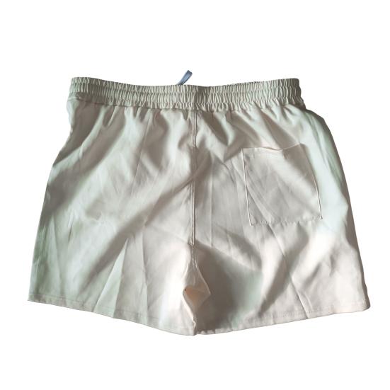 Men Fitness Shorts with Side Zipper Quick Drying Breathable Gym Workout Short Pants Elastic Waist Drawstring Athletic Running Sports Shorts