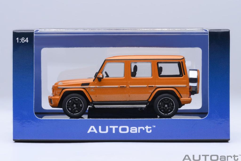 AUTOart Scale G 63 2017 Finished Product 20202 1/64 Mercedes-AMG (Orange)
