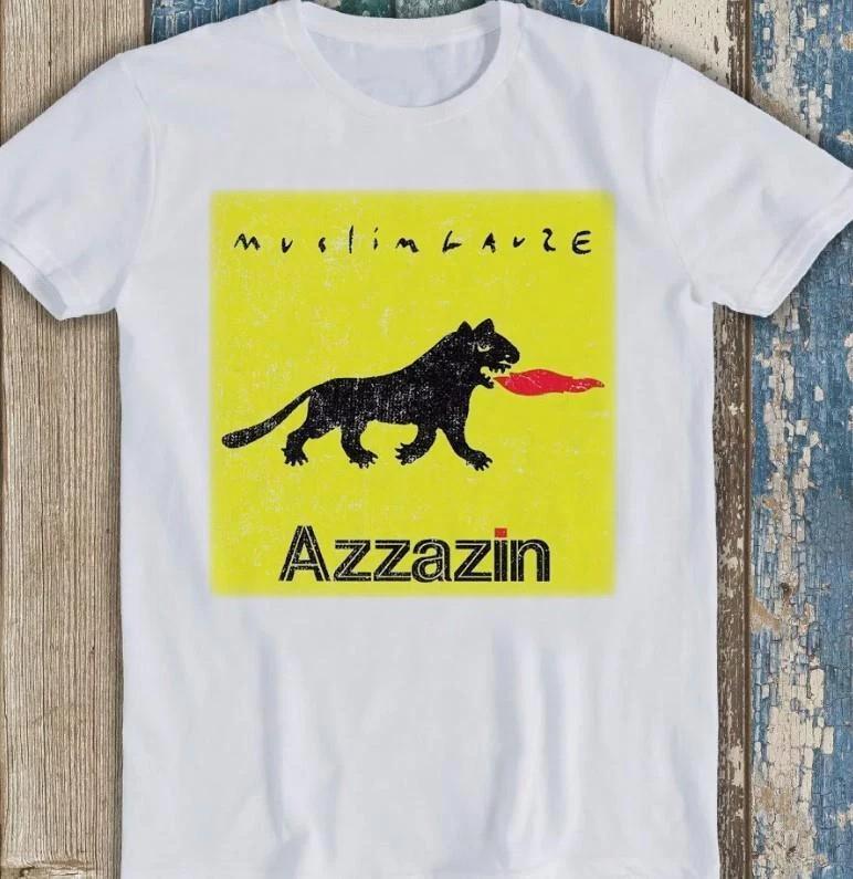Muslimgauze Azzazin Music Noise Electronic Dub Whitehouse Gift Tee T Shirt XS