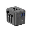 Compact Universal Travel Adapter High Speed Multi-Port Charging Station  Worldwide Travel