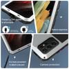 Case For Samsung S25 S24 S23 S22 S21 S20 Plus Note 20 Ultra Heavy Duty Tank Armor Aluminum Metal Cases Shockproof Tough Cover