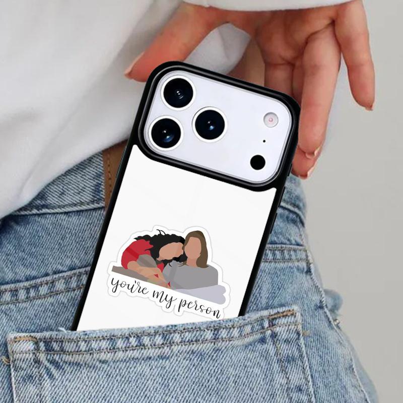 

Greys Anatomy You re My Person Phone Case for iPhone 16e 15 14 13 12 17 Pro Max Plus Air 17pro Cover Coque iPhone 16e