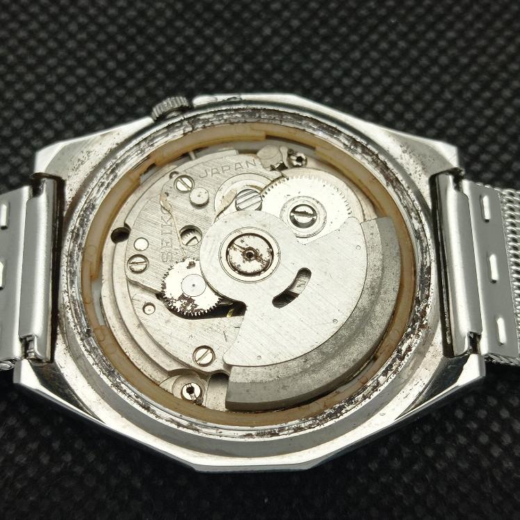 USED VINTAGE SEIKO 5 AUTOMATIC 7009A JAPAN MENS ORIGINAL DIAL WATCH A413521-2 SKU621b-a413521