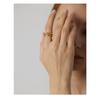 Yhpup 316L Stainless Steel Opening Ring for Women Simple Metal Texture Finger Rope Ring Joyería Acero Inoxidable Mujer Gift